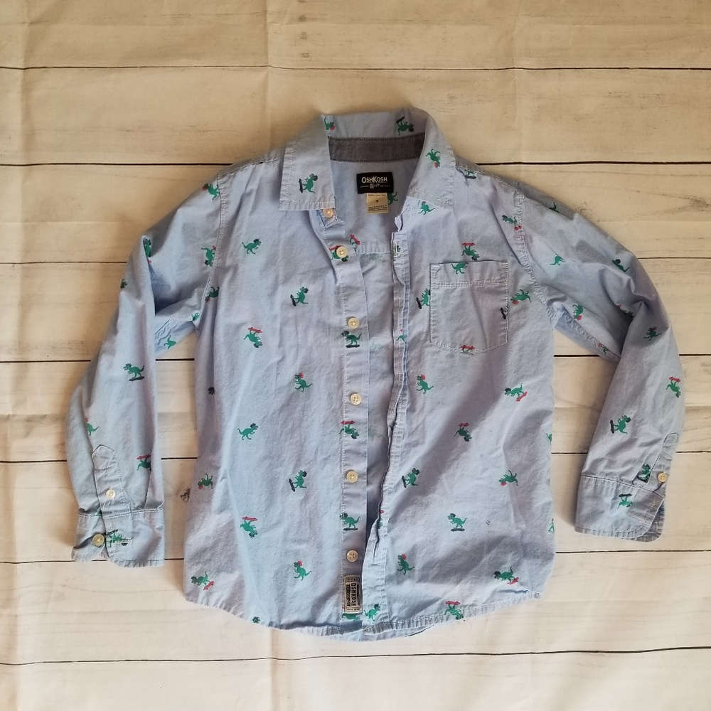 🍎5 for $30🍎 Oshkosh B'gosh size 8 button up